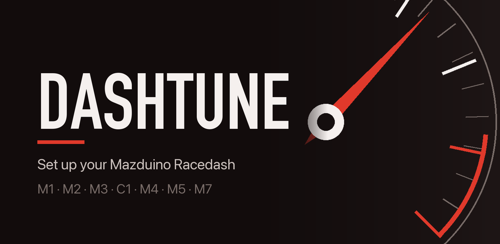 DashTune โ Set up your Mazduino Racedash